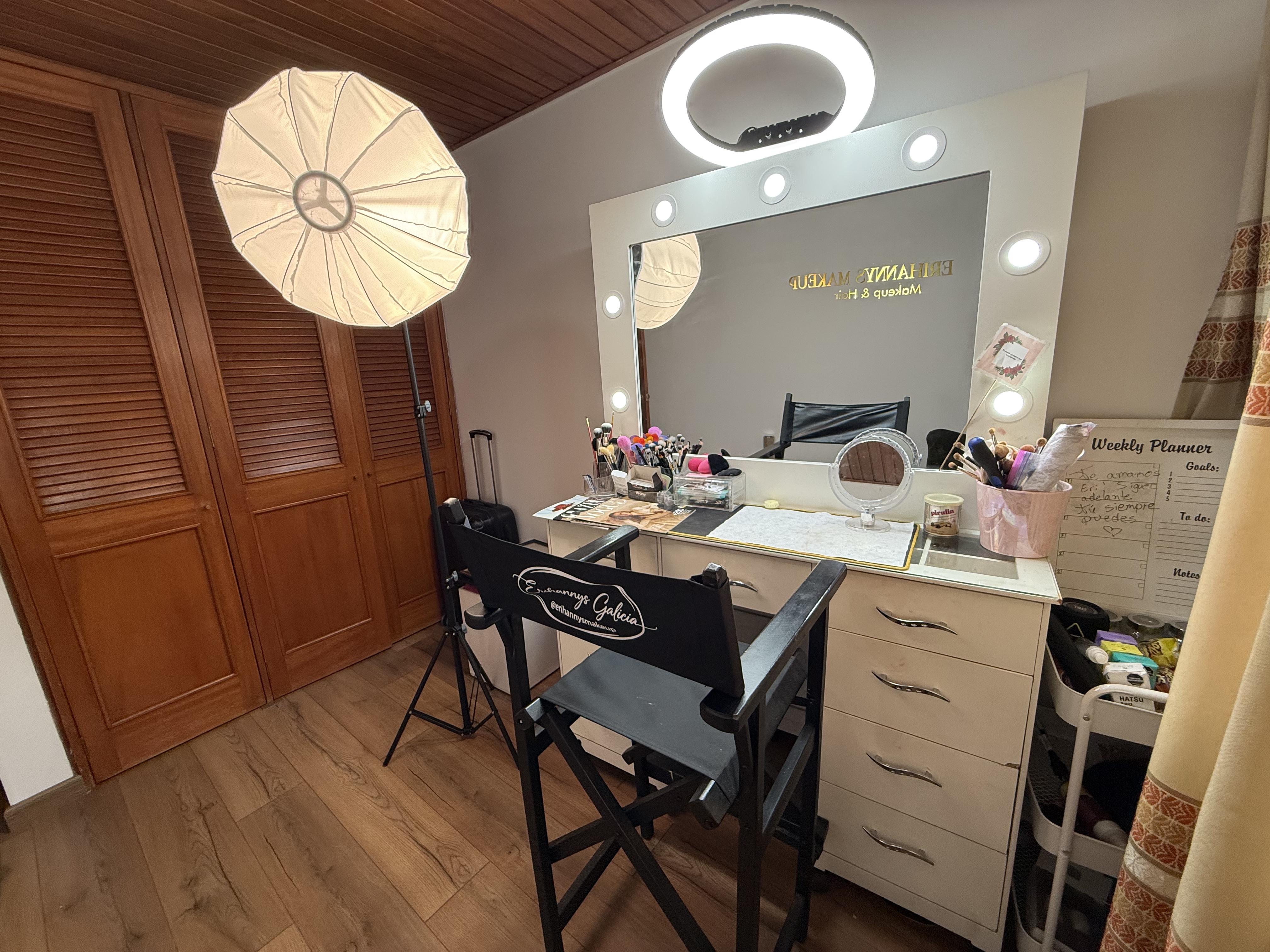 Estudio de maquillaje de Erihannys Galicia